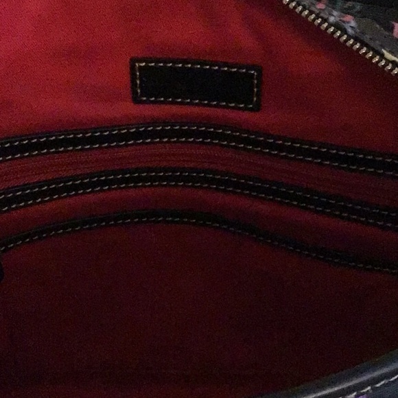 Dooney & Bourke 1975 signature tote purse shoulder handbag dust bag - Picture 4 of 5